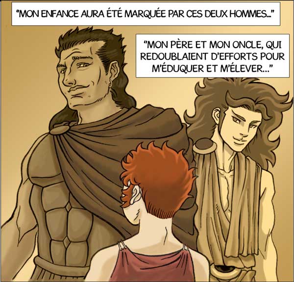 Amphitryon et Oedipe dans les Cycles d'Ouranos