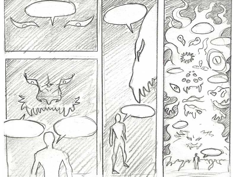 Extrait du storyboard page 47 des Cycles dOuranos