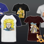 Illustration non contractuelle des tee-shirt imaginés pour les Cycles d'Ouranos